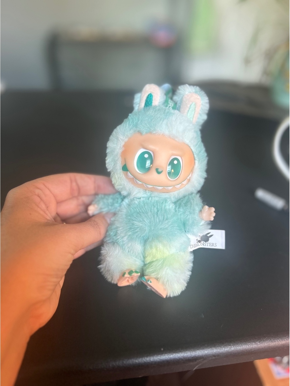 POP MART Labubu “serenity” The Monsters Plush Toy Blue Bunny Character